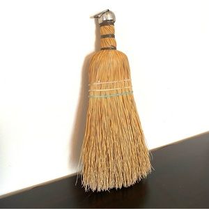 Vintage primitive farmhouse cottagecore whisk straw broom
